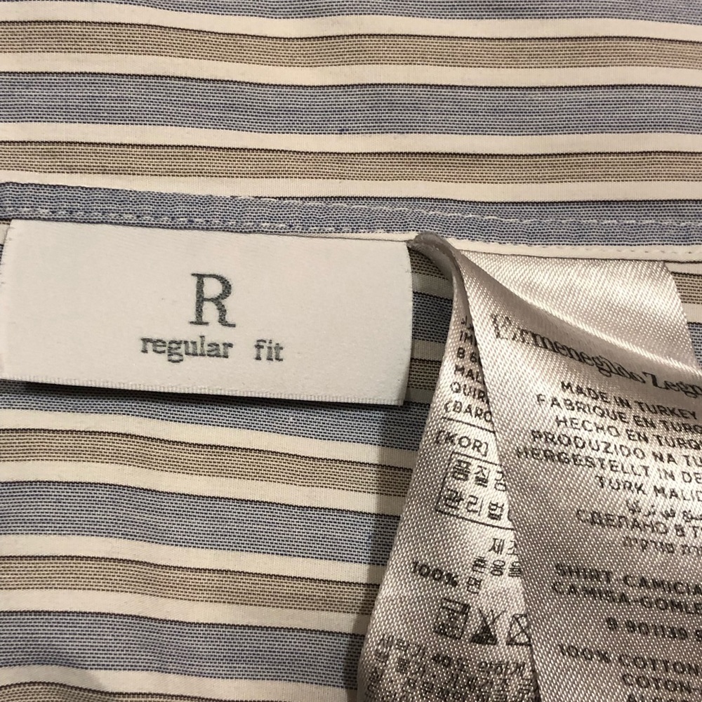 Zegna Shirt/ Stripe View 6